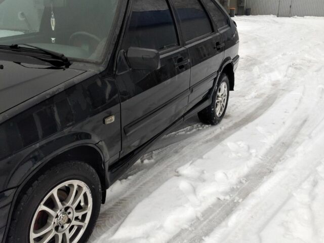 Черный ВАЗ 2114 Самара, объемом двигателя 1.6 л и пробегом 170 тыс. км за 1200 $, фото 1 на Automoto.ua