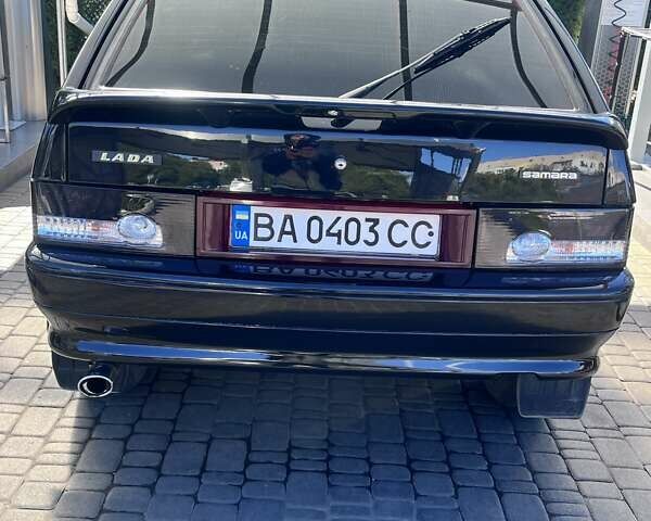 Черный ВАЗ 2114 Самара, объемом двигателя 1.6 л и пробегом 202 тыс. км за 2500 $, фото 1 на Automoto.ua