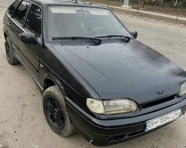 Черный ВАЗ 2114 Самара, объемом двигателя 1.6 л и пробегом 226 тыс. км за 1450 $, фото 1 на Automoto.ua