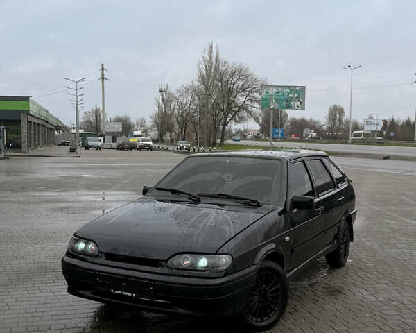 Черный ВАЗ 2114 Самара, объемом двигателя 1.6 л и пробегом 173 тыс. км за 3500 $, фото 1 на Automoto.ua