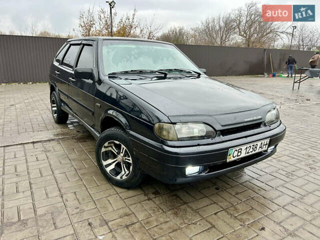 Чорний ВАЗ 2114 Самара, об'ємом двигуна 1.6 л та пробігом 136 тис. км за 2450 $, фото 1 на Automoto.ua
