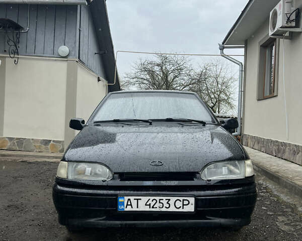 Чорний ВАЗ 2114 Самара, об'ємом двигуна 1.6 л та пробігом 109 тис. км за 1800 $, фото 1 на Automoto.ua