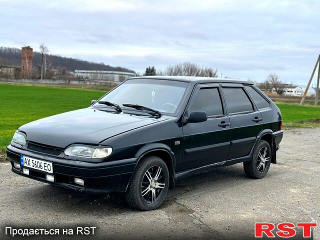 Черный ВАЗ 2114 Самара, объемом двигателя 1.6 л и пробегом 190 тыс. км за 1500 $, фото 1 на Automoto.ua