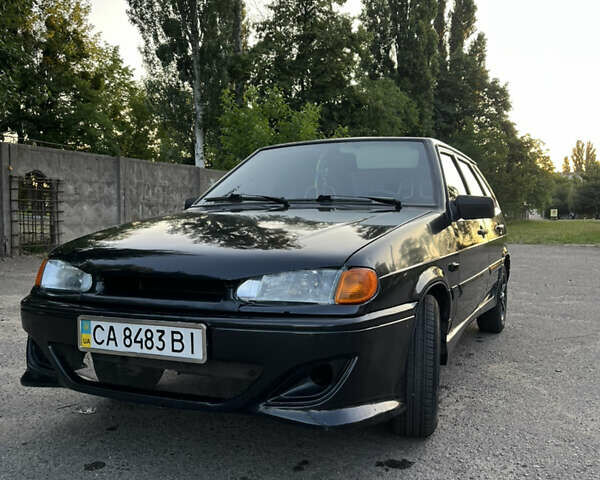 Черный ВАЗ 2114 Самара, объемом двигателя 1.6 л и пробегом 180 тыс. км за 2100 $, фото 1 на Automoto.ua