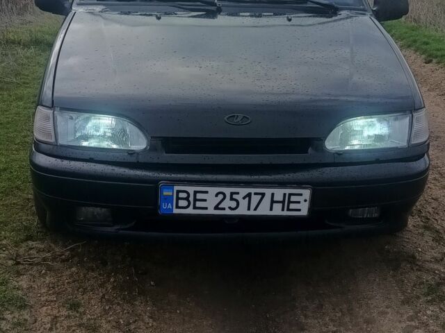 Черный ВАЗ 2114 Самара, объемом двигателя 1.6 л и пробегом 115 тыс. км за 2500 $, фото 1 на Automoto.ua