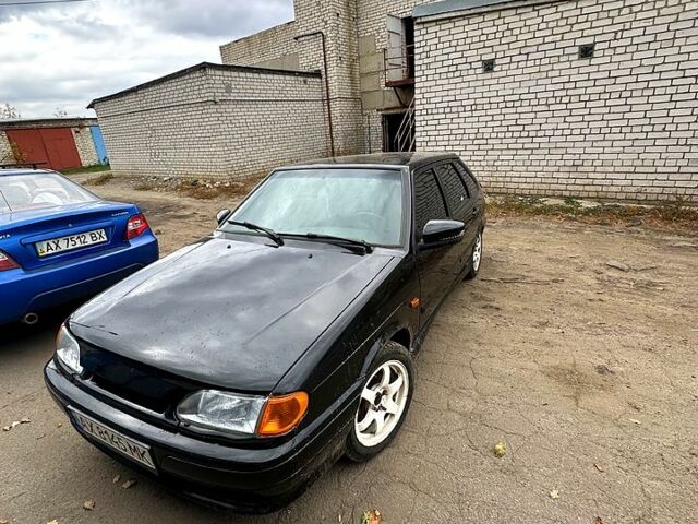 Черный ВАЗ 2114 Самара, объемом двигателя 1.6 л и пробегом 30 тыс. км за 1200 $, фото 1 на Automoto.ua