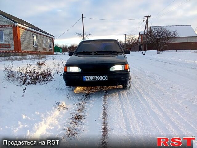 Чорний ВАЗ 2114 Самара, об'ємом двигуна 1.6 л та пробігом 200 тис. км за 2100 $, фото 1 на Automoto.ua