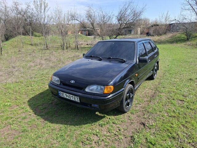 Чорний ВАЗ 2114 Самара, об'ємом двигуна 1.6 л та пробігом 130 тис. км за 2500 $, фото 1 на Automoto.ua