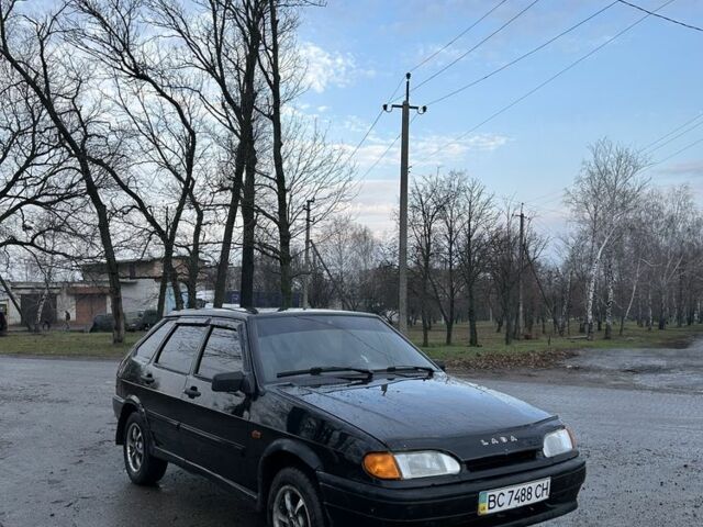 Черный ВАЗ 2114 Самара, объемом двигателя 1.5 л и пробегом 137 тыс. км за 1654 $, фото 1 на Automoto.ua
