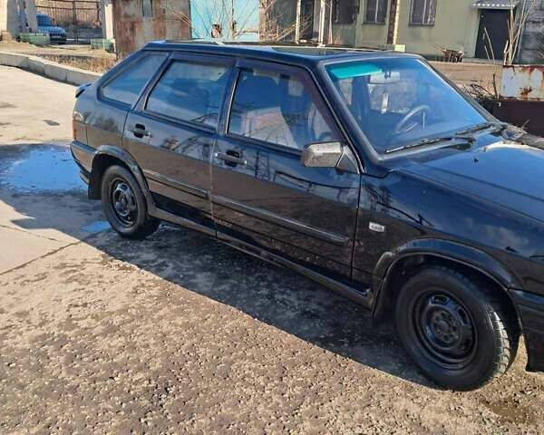 Черный ВАЗ 2114 Самара, объемом двигателя 1.6 л и пробегом 225 тыс. км за 2800 $, фото 1 на Automoto.ua
