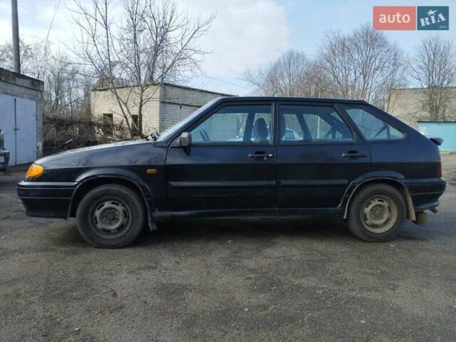 Черный ВАЗ 2114 Самара, объемом двигателя 1.6 л и пробегом 76 тыс. км за 3500 $, фото 1 на Automoto.ua