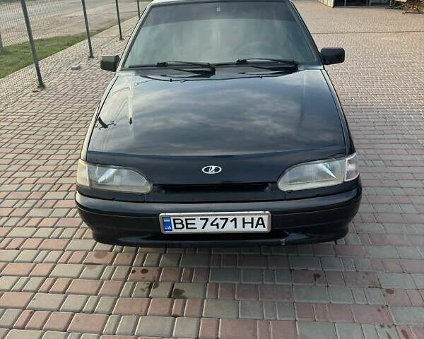 Чорний ВАЗ 2114 Самара, об'ємом двигуна 1.6 л та пробігом 131 тис. км за 2600 $, фото 1 на Automoto.ua