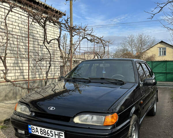 Чорний ВАЗ 2114 Самара, об'ємом двигуна 1.6 л та пробігом 102 тис. км за 2800 $, фото 1 на Automoto.ua