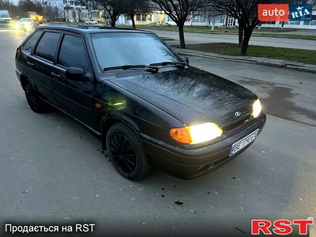 Чорний ВАЗ 2114 Самара, об'ємом двигуна 1.6 л та пробігом 120 тис. км за 3200 $, фото 1 на Automoto.ua