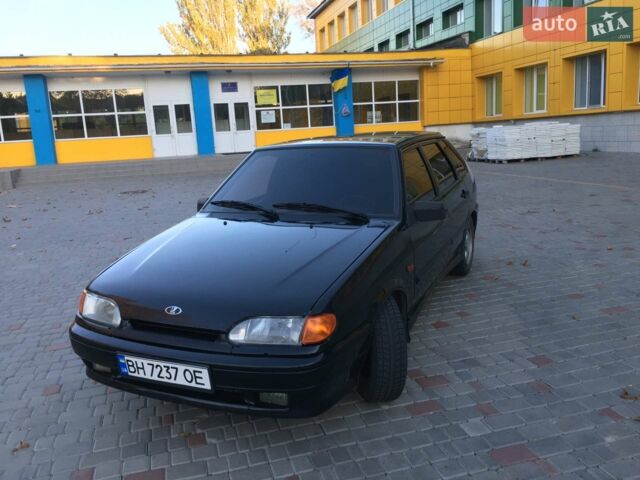 Черный ВАЗ 2114 Самара, объемом двигателя 1.6 л и пробегом 270 тыс. км за 3000 $, фото 1 на Automoto.ua