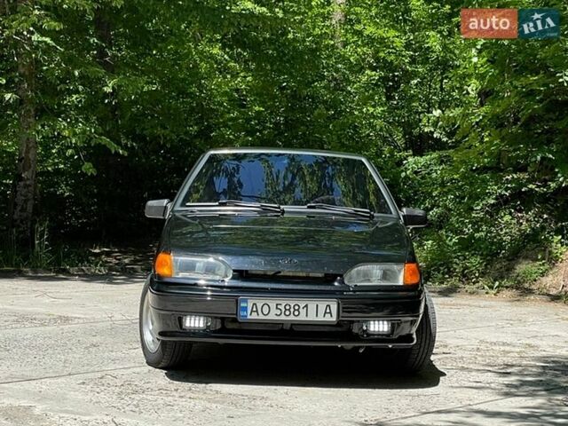Черный ВАЗ 2114 Самара, объемом двигателя 1.6 л и пробегом 150 тыс. км за 2150 $, фото 1 на Automoto.ua