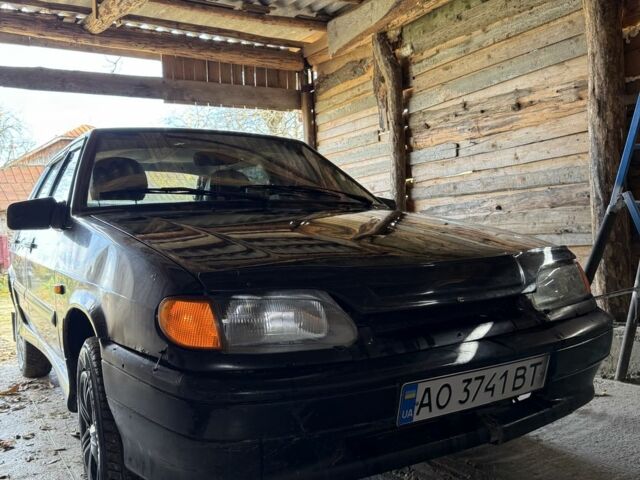 Черный ВАЗ 2114 Самара, объемом двигателя 1.6 л и пробегом 200 тыс. км за 1450 $, фото 1 на Automoto.ua