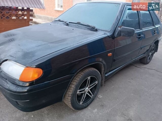 Чорний ВАЗ 2114 Самара, об'ємом двигуна 1.6 л та пробігом 134 тис. км за 2750 $, фото 1 на Automoto.ua