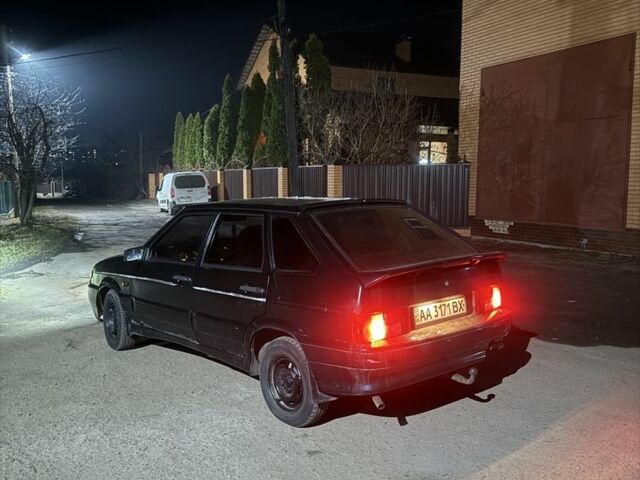 Черный ВАЗ 2114 Самара, объемом двигателя 1.6 л и пробегом 305 тыс. км за 800 $, фото 1 на Automoto.ua