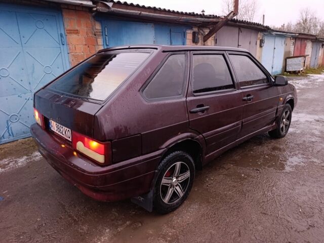 Красный ВАЗ 2114 Самара, объемом двигателя 1.6 л и пробегом 111 тыс. км за 950 $, фото 1 на Automoto.ua