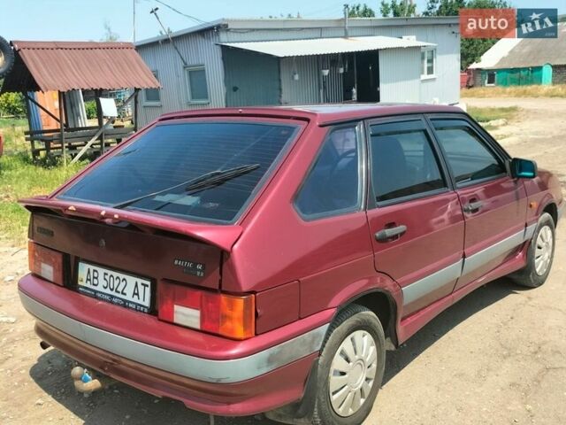 Червоний ВАЗ 2114 Самара, об'ємом двигуна 1.6 л та пробігом 120 тис. км за 2000 $, фото 1 на Automoto.ua