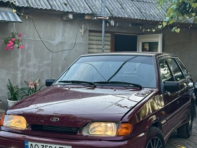 Красный ВАЗ 2114 Самара, объемом двигателя 1.5 л и пробегом 130 тыс. км за 1200 $, фото 1 на Automoto.ua