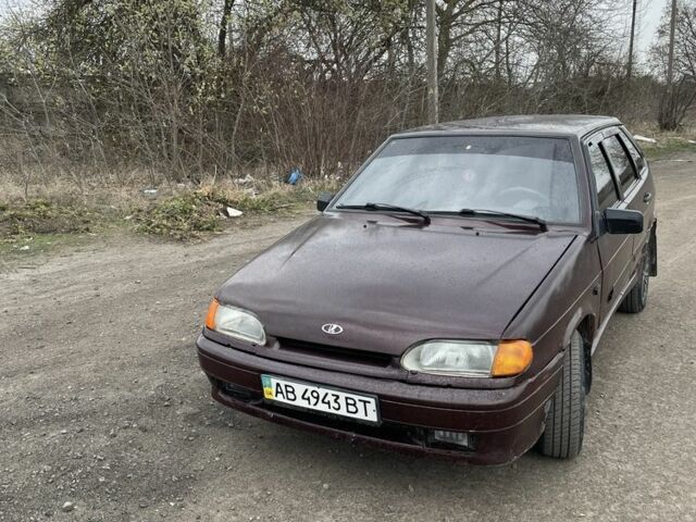 Красный ВАЗ 2114 Самара, объемом двигателя 1.6 л и пробегом 142 тыс. км за 1550 $, фото 1 на Automoto.ua