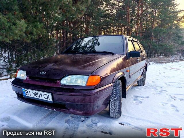 Красный ВАЗ 2114 Самара, объемом двигателя 1.6 л и пробегом 16000 тыс. км за 1500 $, фото 1 на Automoto.ua