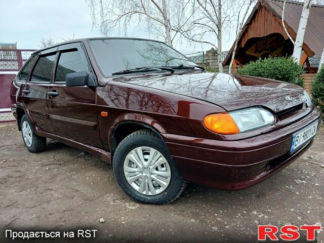 Красный ВАЗ 2114 Самара, объемом двигателя 1.6 л и пробегом 164 тыс. км за 2600 $, фото 1 на Automoto.ua