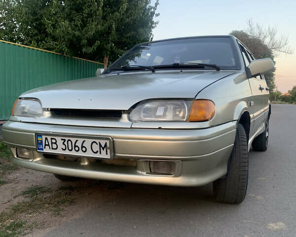 Желтый ВАЗ 2114 Самара, объемом двигателя 1.6 л и пробегом 240 тыс. км за 3000 $, фото 1 на Automoto.ua