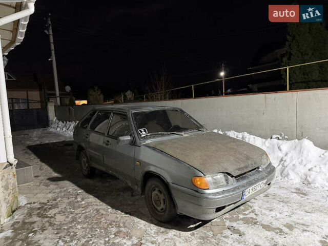 Серый ВАЗ 2114 Самара, объемом двигателя 1.4 л и пробегом 200 тыс. км за 900 $, фото 1 на Automoto.ua