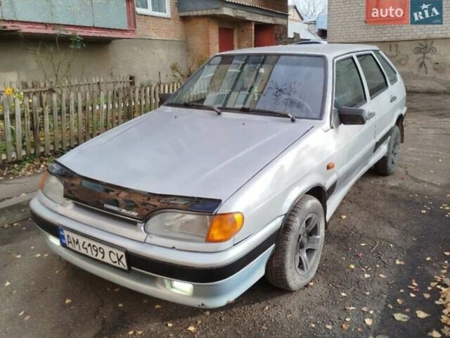 Серый ВАЗ 2114 Самара, объемом двигателя 1.5 л и пробегом 300 тыс. км за 1699 $, фото 1 на Automoto.ua