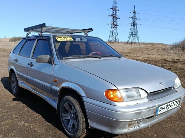 Серый ВАЗ 2114 Самара, объемом двигателя 1.5 л и пробегом 232 тыс. км за 1400 $, фото 1 на Automoto.ua