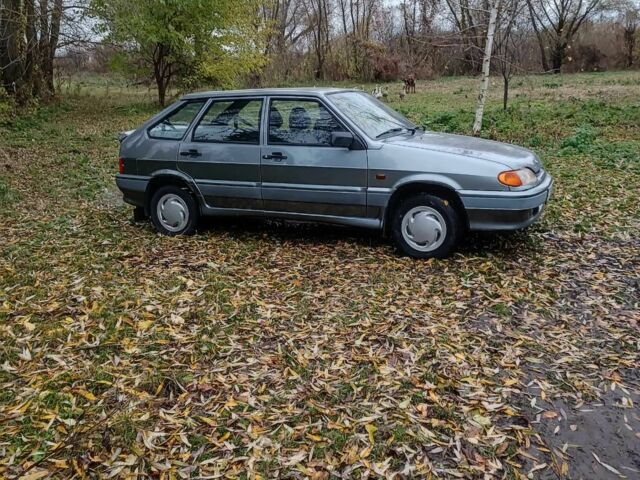 Серый ВАЗ 2114 Самара, объемом двигателя 1.5 л и пробегом 120 тыс. км за 1800 $, фото 1 на Automoto.ua