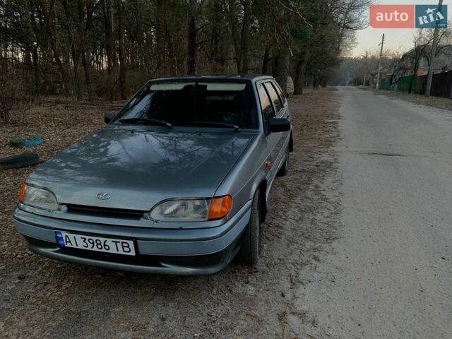 Серый ВАЗ 2114 Самара, объемом двигателя 1.5 л и пробегом 130 тыс. км за 1550 $, фото 1 на Automoto.ua