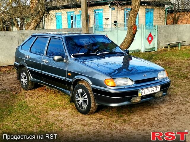 Серый ВАЗ 2114 Самара, объемом двигателя 1.5 л и пробегом 350 тыс. км за 2000 $, фото 1 на Automoto.ua