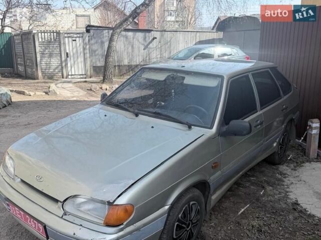 Серый ВАЗ 2114 Самара, объемом двигателя 1.5 л и пробегом 200 тыс. км за 1500 $, фото 1 на Automoto.ua