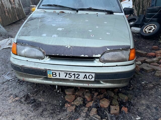 Серый ВАЗ 2114 Самара, объемом двигателя 1.5 л и пробегом 2 тыс. км за 500 $, фото 1 на Automoto.ua