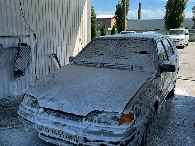 Серый ВАЗ 2114 Самара, объемом двигателя 1.5 л и пробегом 300 тыс. км за 1100 $, фото 1 на Automoto.ua