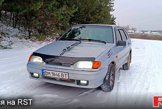 Сірий ВАЗ 2114 Самара, об'ємом двигуна 1.6 л та пробігом 26900 тис. км за 2200 $, фото 1 на Automoto.ua