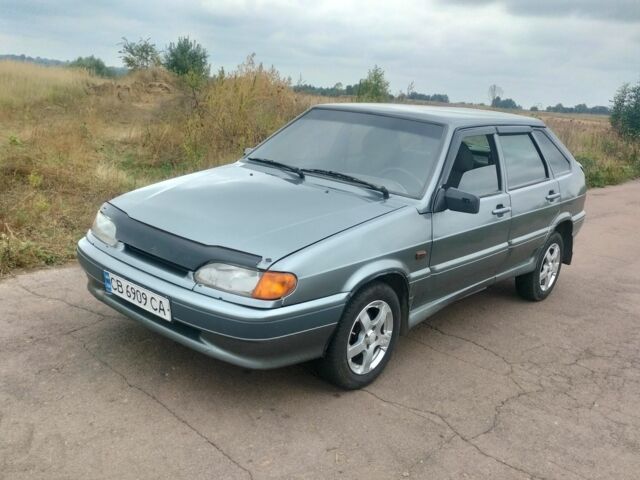 Серый ВАЗ 2114 Самара, объемом двигателя 1.6 л и пробегом 306 тыс. км за 1800 $, фото 1 на Automoto.ua