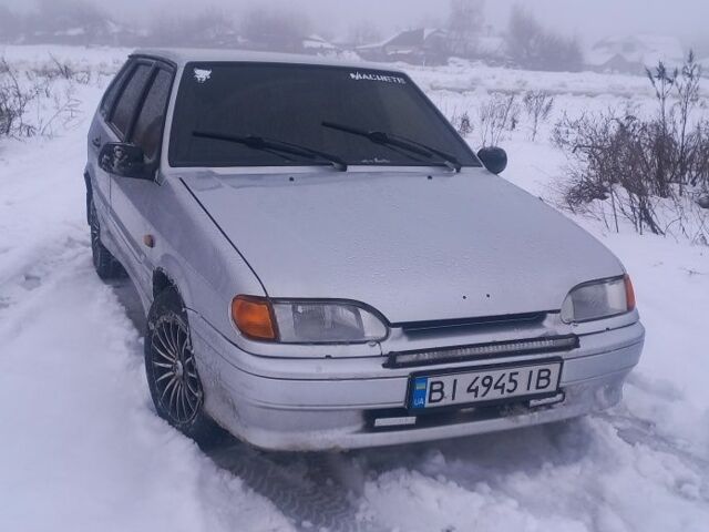 Сірий ВАЗ 2114 Самара, об'ємом двигуна 1.6 л та пробігом 200 тис. км за 2200 $, фото 1 на Automoto.ua