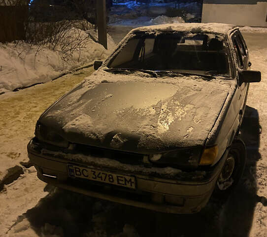 Серый ВАЗ 2114 Самара, объемом двигателя 1.6 л и пробегом 230 тыс. км за 1500 $, фото 1 на Automoto.ua