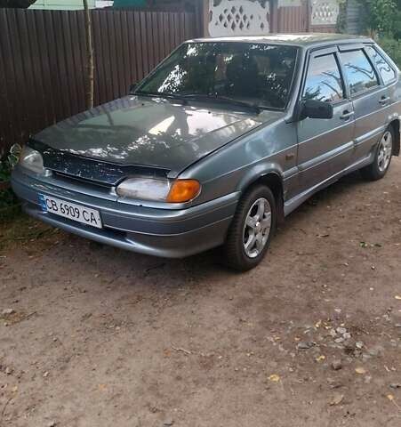 Серый ВАЗ 2114 Самара, объемом двигателя 1.6 л и пробегом 306 тыс. км за 1800 $, фото 1 на Automoto.ua