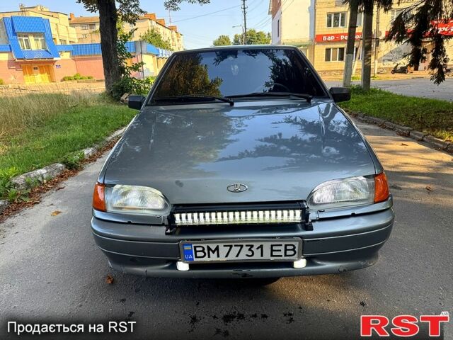Серый ВАЗ 2114 Самара, объемом двигателя 1.6 л и пробегом 200 тыс. км за 1900 $, фото 1 на Automoto.ua