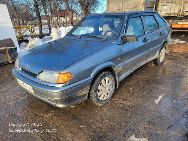 Серый ВАЗ 2114 Самара, объемом двигателя 1.5 л и пробегом 350 тыс. км за 2200 $, фото 1 на Automoto.ua
