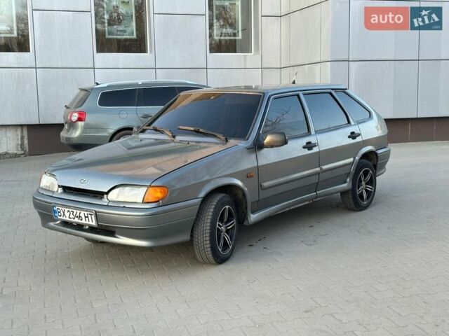 Серый ВАЗ 2114 Самара, объемом двигателя 1.6 л и пробегом 200 тыс. км за 1450 $, фото 1 на Automoto.ua