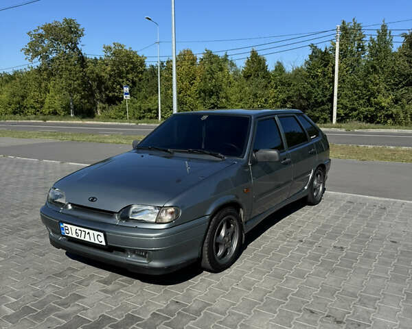 Серый ВАЗ 2114 Самара, объемом двигателя 1.6 л и пробегом 101 тыс. км за 3300 $, фото 1 на Automoto.ua