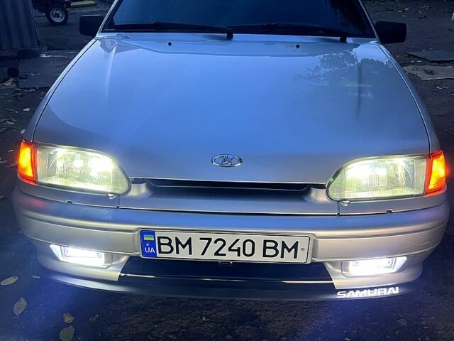 Серый ВАЗ 2114 Самара, объемом двигателя 1.6 л и пробегом 130 тыс. км за 2800 $, фото 1 на Automoto.ua