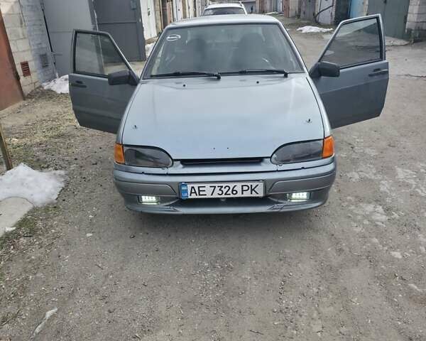 Серый ВАЗ 2114 Самара, объемом двигателя 1.6 л и пробегом 90 тыс. км за 2500 $, фото 1 на Automoto.ua